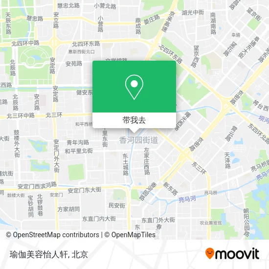 瑜伽美容怡人轩地图