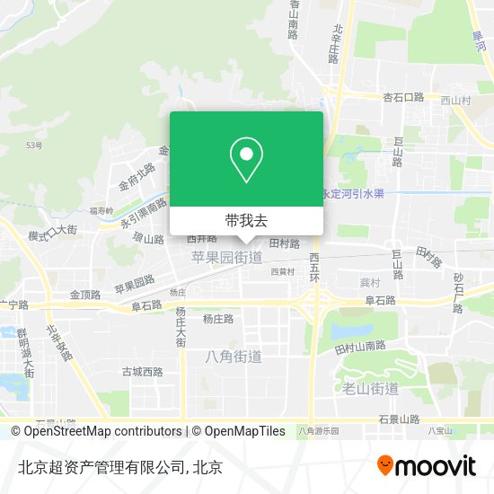 北京超资产管理有限公司地图