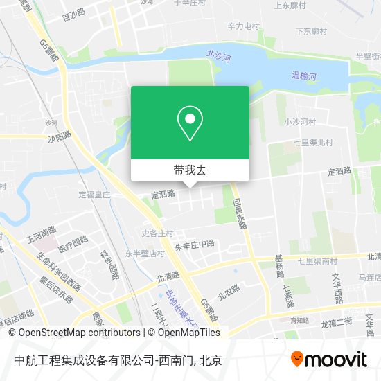 中航工程集成设备有限公司-西南门地图