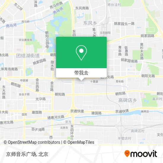 京师音乐广场地图