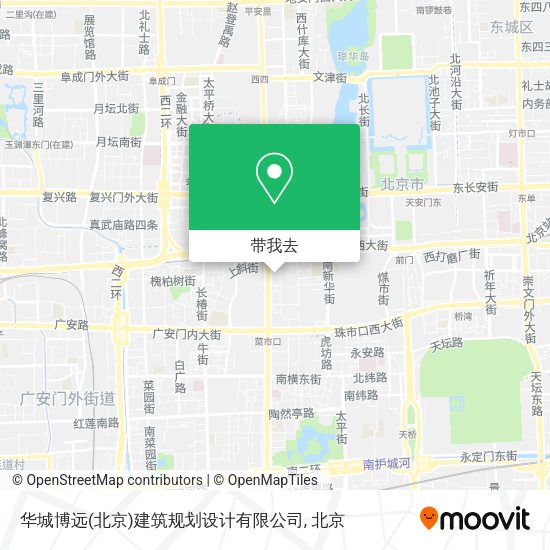 华城博远(北京)建筑规划设计有限公司地图