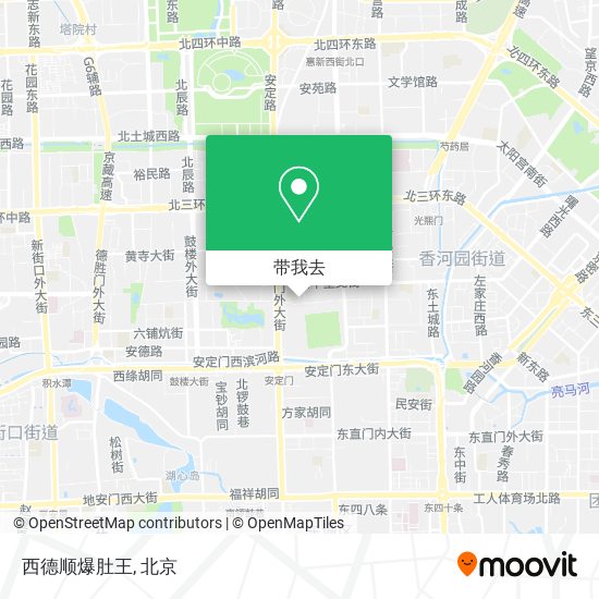 西德顺爆肚王地图