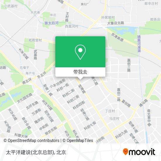 太平洋建设(北京总部)地图