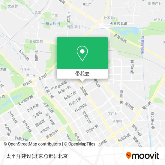 太平洋建设(北京总部)地图