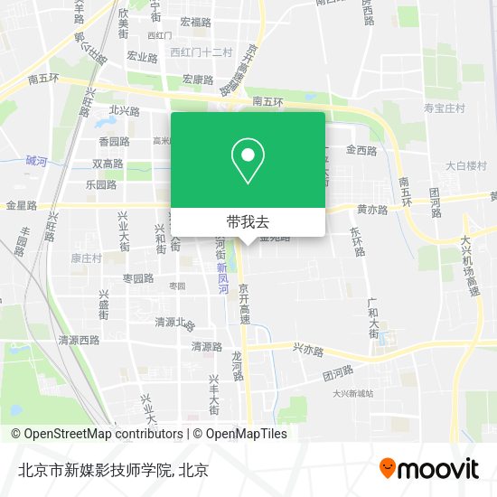 北京市新媒影技师学院地图