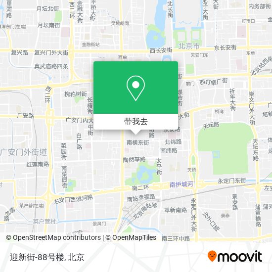 迎新街-88号楼地图