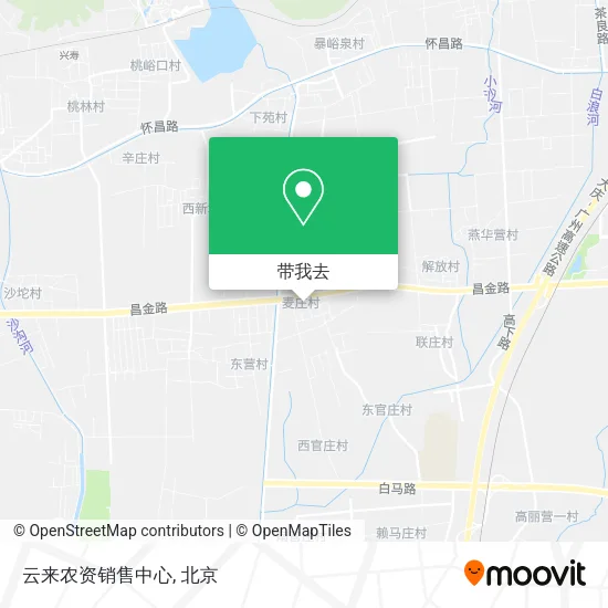 云来农资销售中心地图