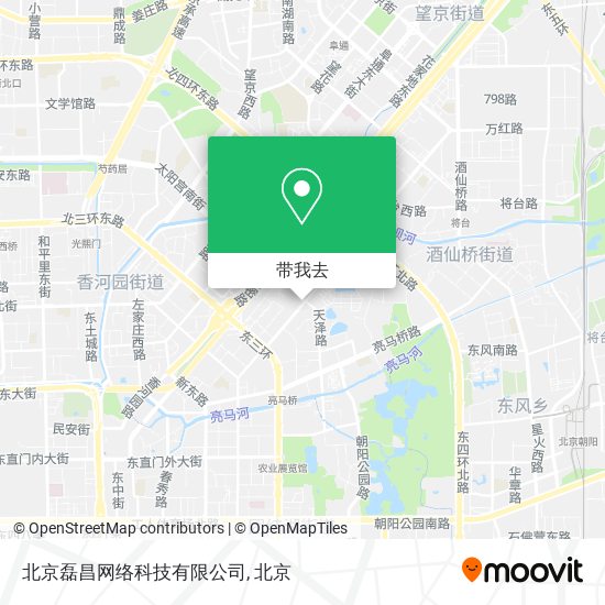 北京磊昌网络科技有限公司地图