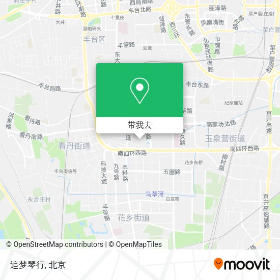 追梦琴行地图