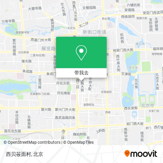 西贝莜面村地图