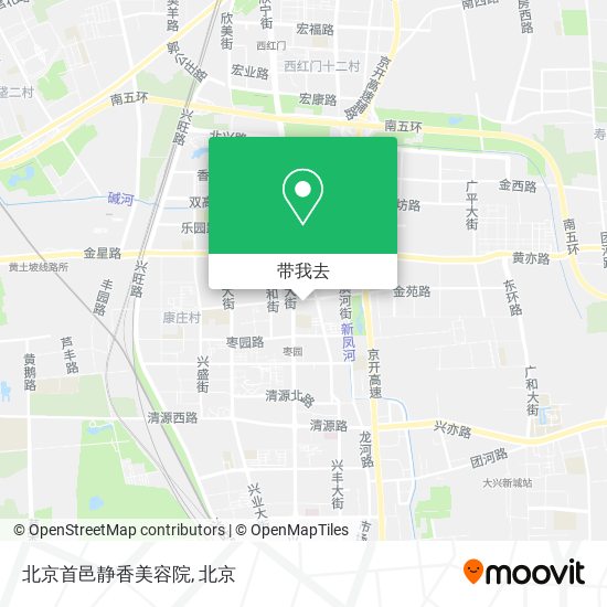 北京首邑静香美容院地图