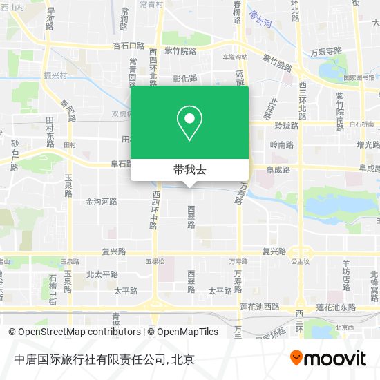 中唐国际旅行社有限责任公司地图