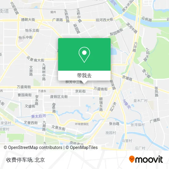 收费停车场地图