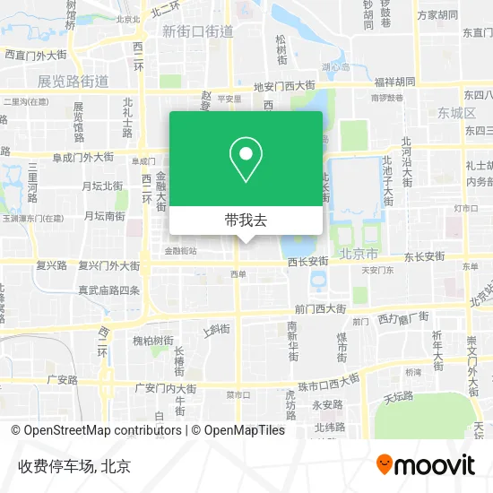 收费停车场地图