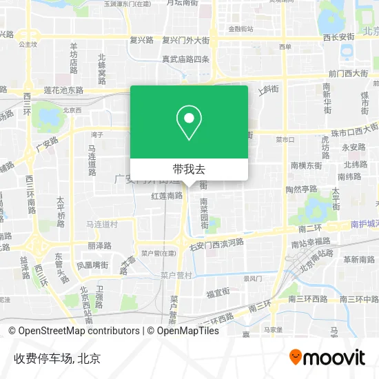 收费停车场地图