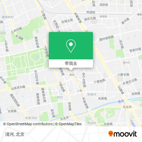 清河地图