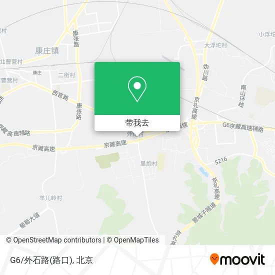 G6/外石路(路口)地图