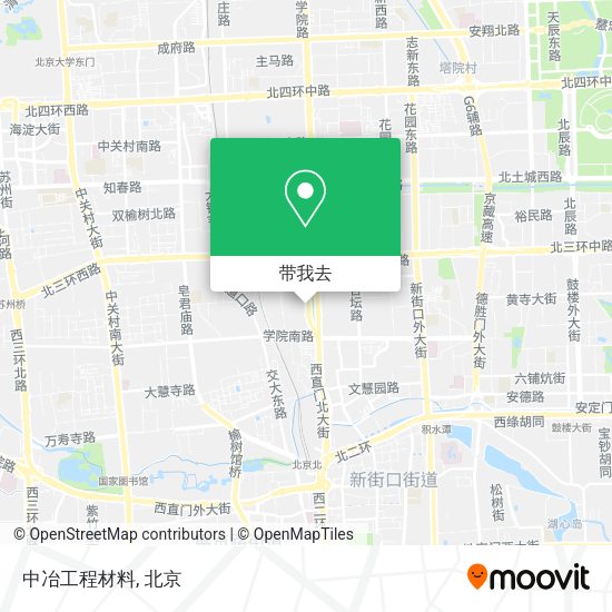 中冶工程材料地图