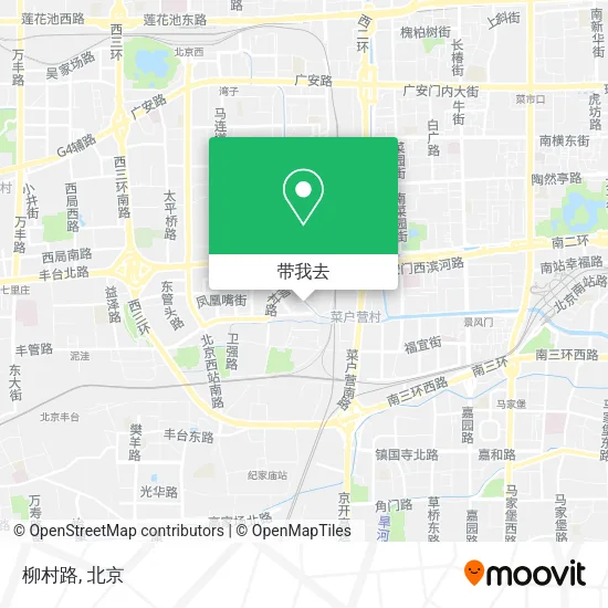柳村路地图