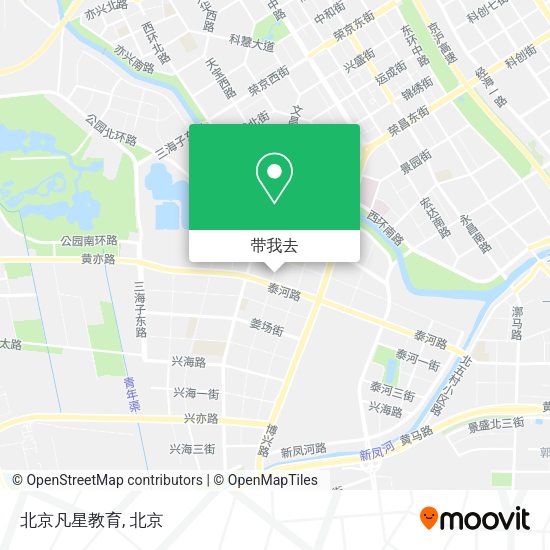 北京凡星教育地图
