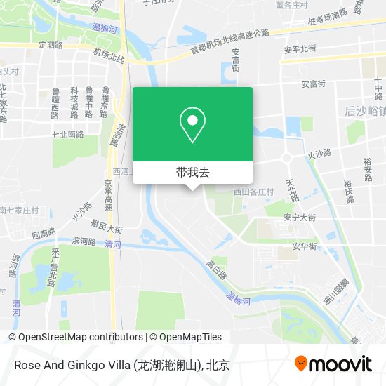 Rose And Ginkgo Villa (龙湖滟澜山)地图