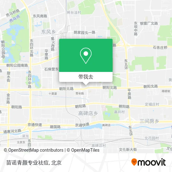苗谣青颜专业祛痘地图
