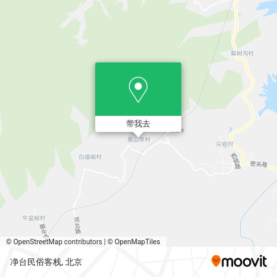 净台民俗客栈地图