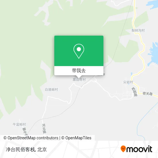 净台民俗客栈地图