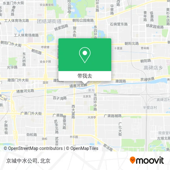 京城中水公司地图