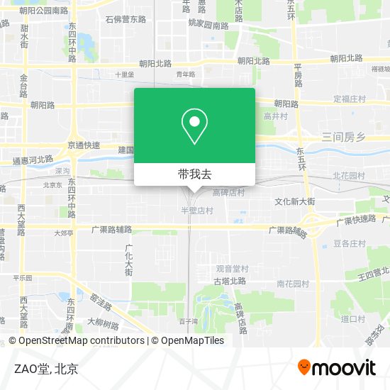 ZAO堂地图