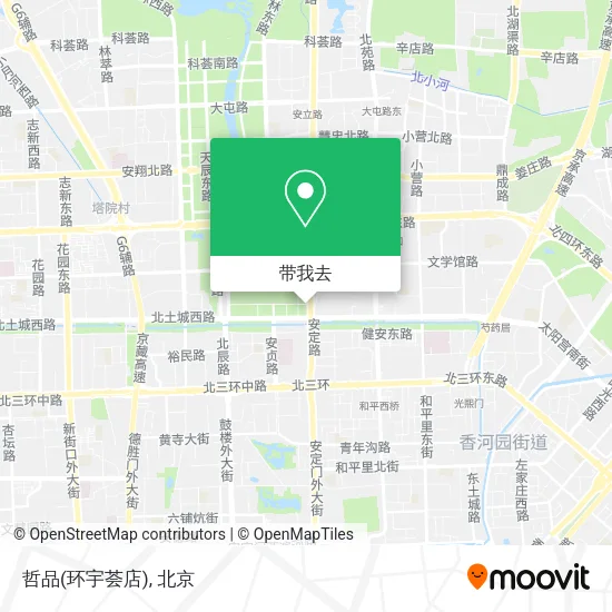 哲品(环宇荟店)地图