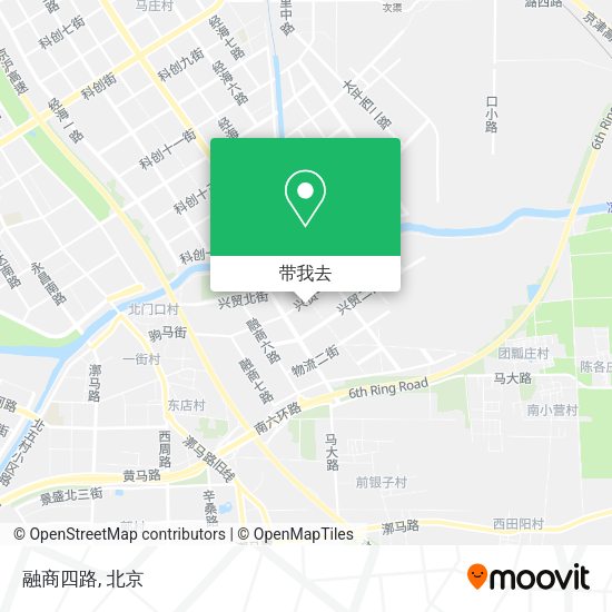 融商四路地图