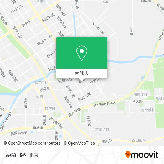融商四路地图