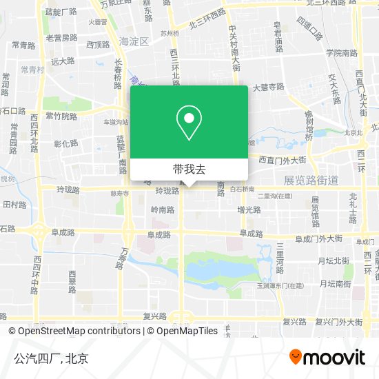 公汽四厂地图