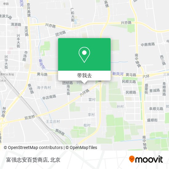 富强志安百货商店地图