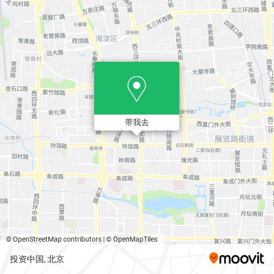 投资中国地图