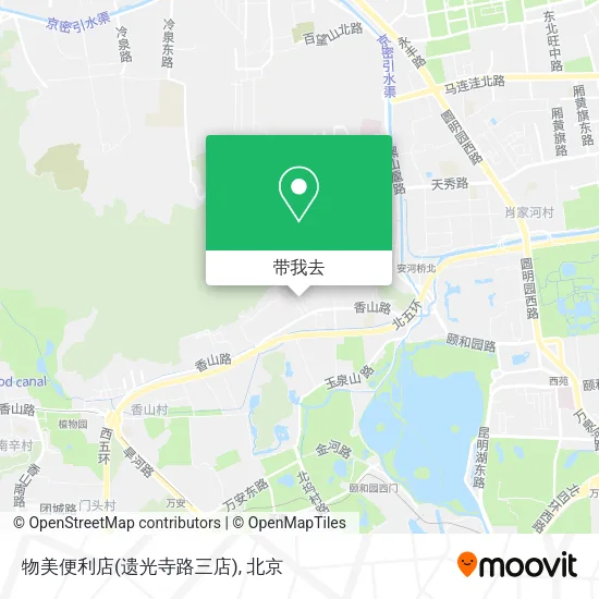 物美便利店(遗光寺路三店)地图