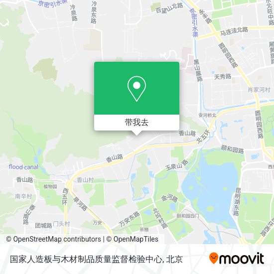国家人造板与木材制品质量监督检验中心地图