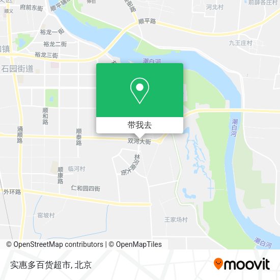 实惠多百货超市地图