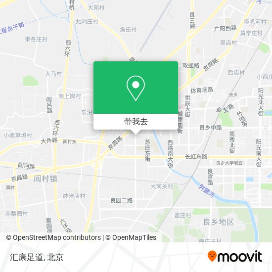 汇康足道地图