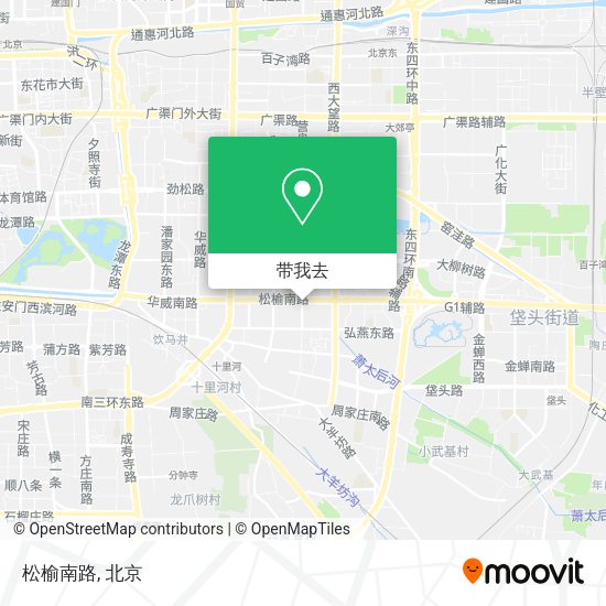 松榆南路地图