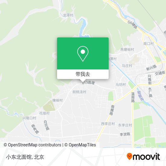 小东北面馆地图