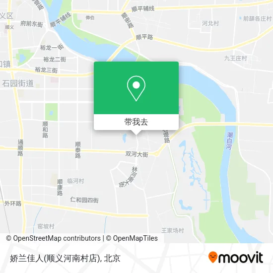 娇兰佳人(顺义河南村店)地图