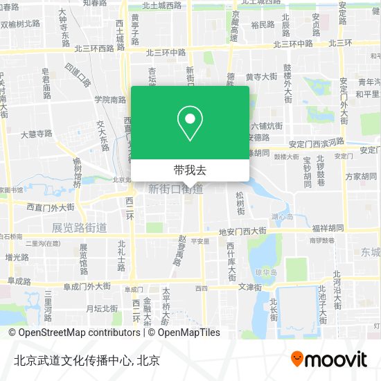北京武道文化传播中心地图
