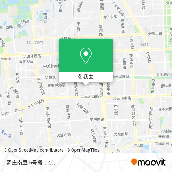 罗庄南里-5号楼地图