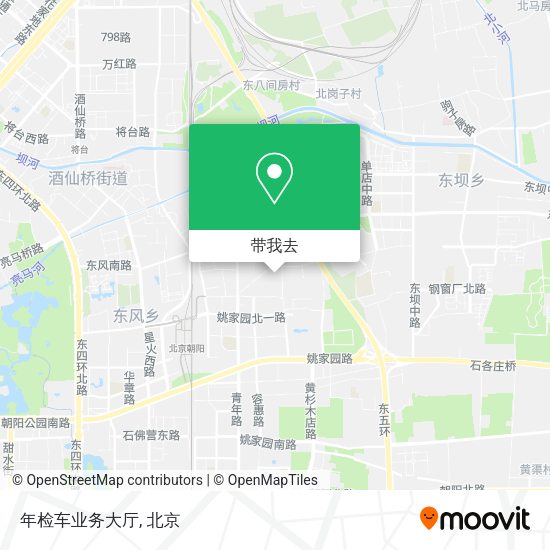 年检车业务大厅地图
