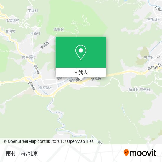 南村一桥地图