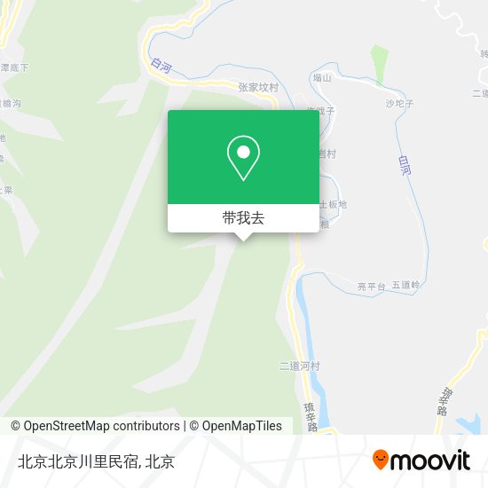 北京北京川里民宿地图