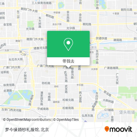 梦今缘婚纱礼服馆地图