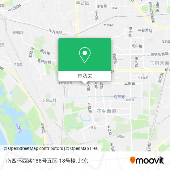 南四环西路188号五区-18号楼地图